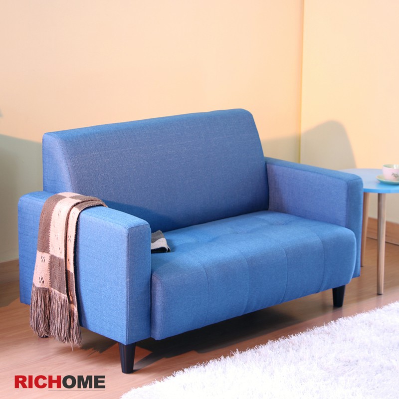 Richome 激安雙人沙發 2色ch1091 雙人沙發懶人沙發臥室沙發會客沙發兩人沙發 蝦皮購物