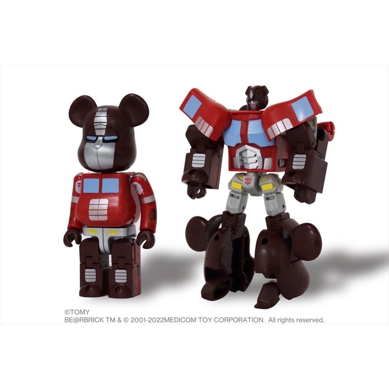 【 BAPE X TRANSFORMERS X MEDICOM TOY 】BE@RBRICK 200% 變形金剛 公仔