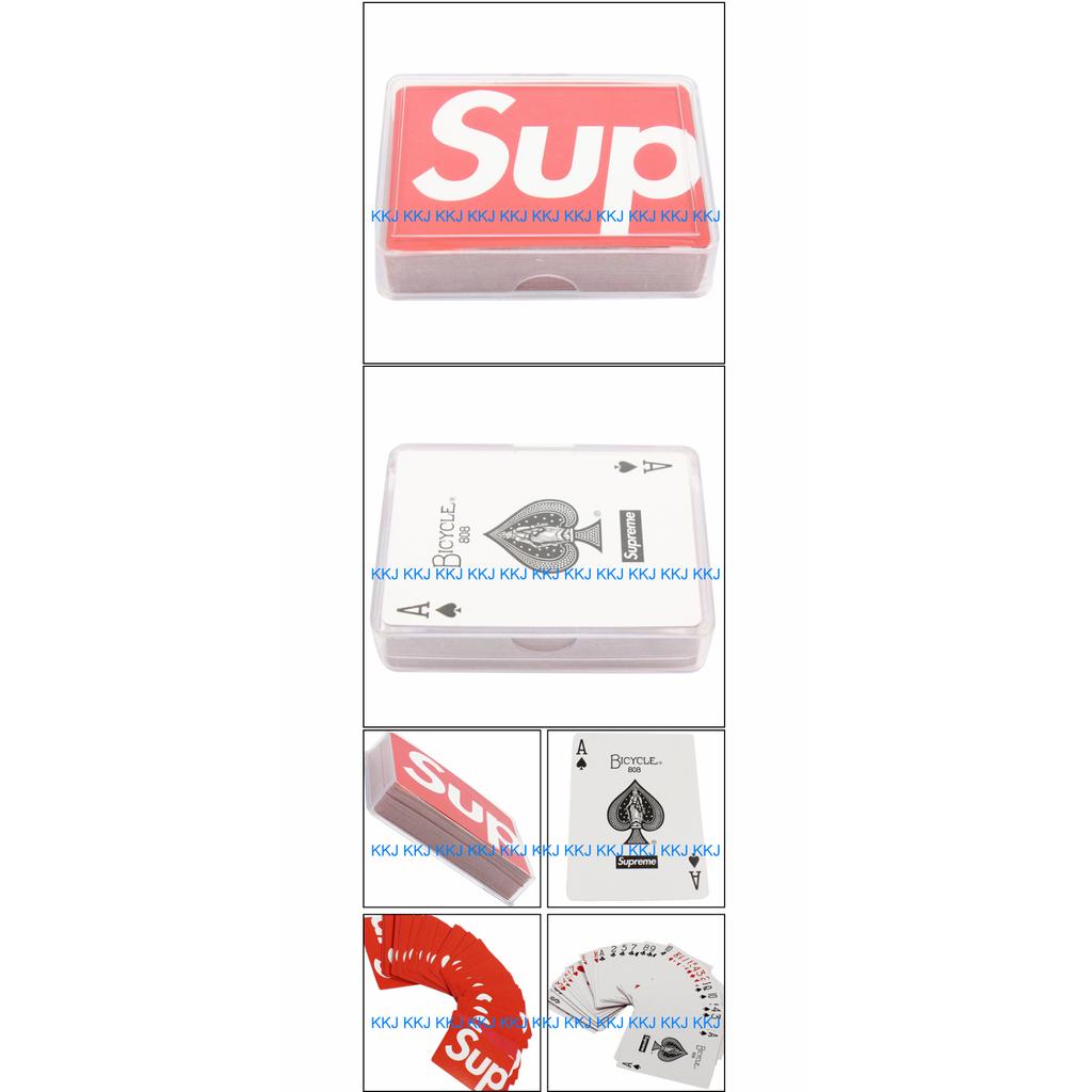 Supreme X Bicycle 09fw Box Logo Cards 撲克牌 蝦皮購物