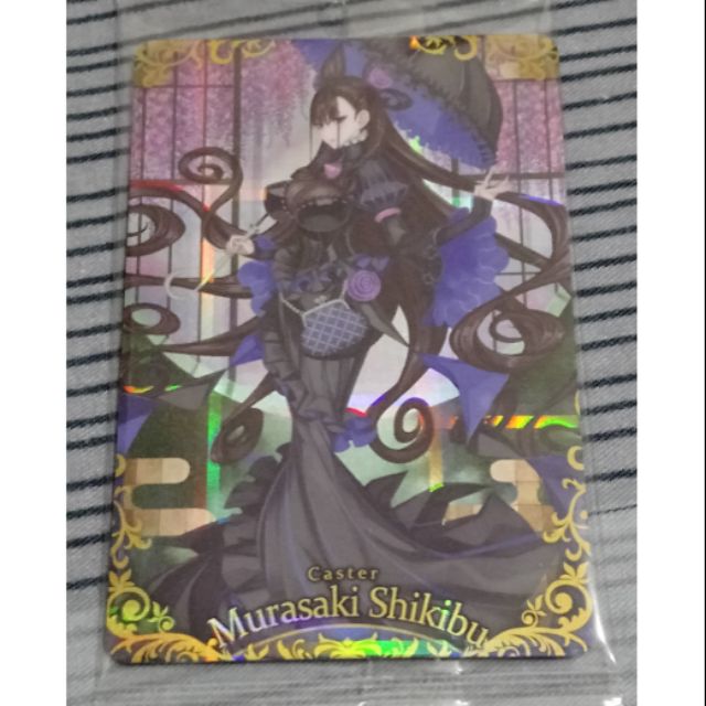 紫式部fate Grand Order Fgo 食玩威化餅威化餅卡復刻n R Sr Ssr 蝦皮購物