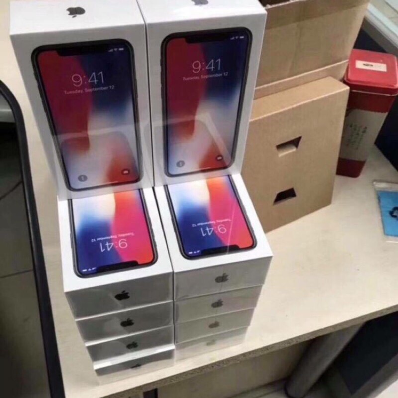 ✨全新未拆封 iphone 紀念機種 iPhone X 臉部辨識 （台中面交） 現貨256g黑色1✨