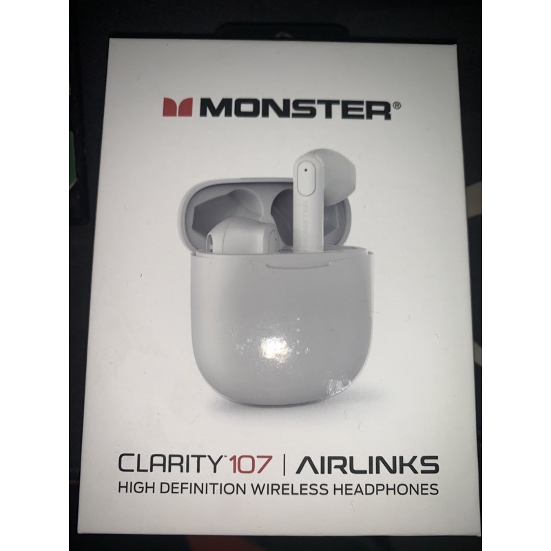 MONSTER  CLARITY-107 AIRLINKS真無線藍芽耳機