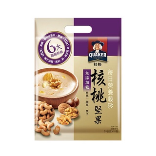 「限購十包」桂格每日營養穀珍核桃堅果 25g x 10包 / 袋