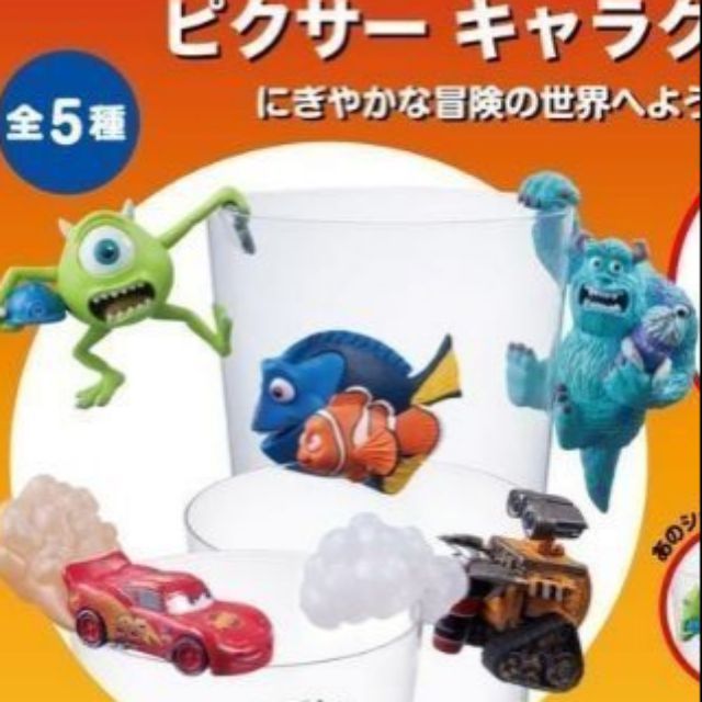 👍日正版 迪士尼 PUTITTO 毛怪 怪獸大學 阿布 閃電麥坤 大眼仔 怪獸電力公司 杯緣子 盒玩 公仔 杯緣 玩偶