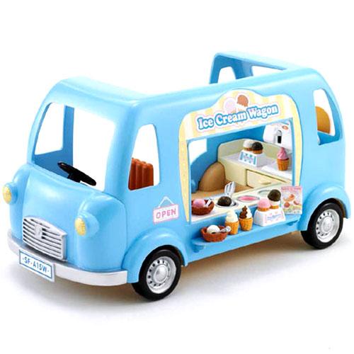 二手空車✨森林家族 冰淇淋車 單賣空車 無配件 正版 絕版品