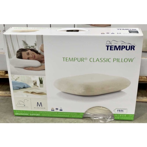 TEMPUR 感溫枕 M 人體工學設計 枕套經抗菌處理