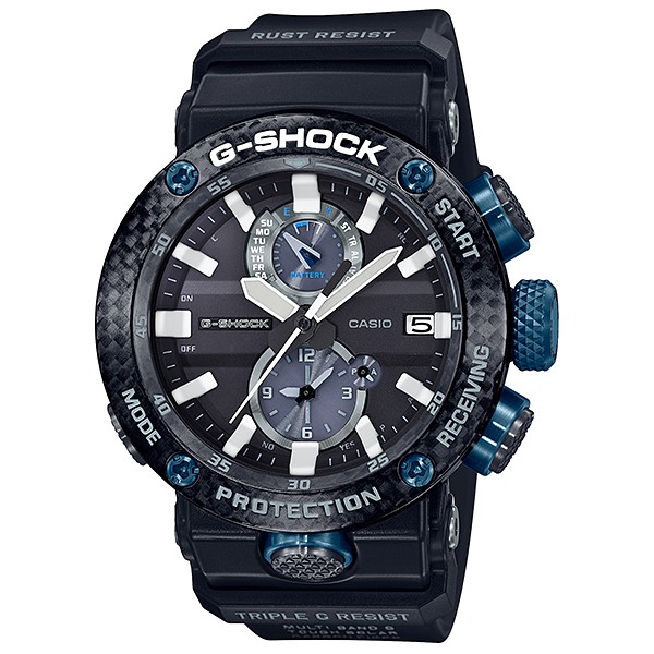 【聊聊甜甜價】CASIO G-SHOCK GWR-B1000-1A1 BLUETOOTH藍牙錶(黑X藍)