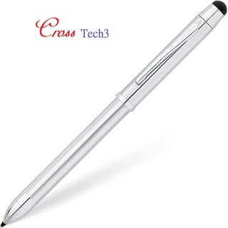 CROSS TECH 3系列鍍鉑金三用筆(加贈筆套)