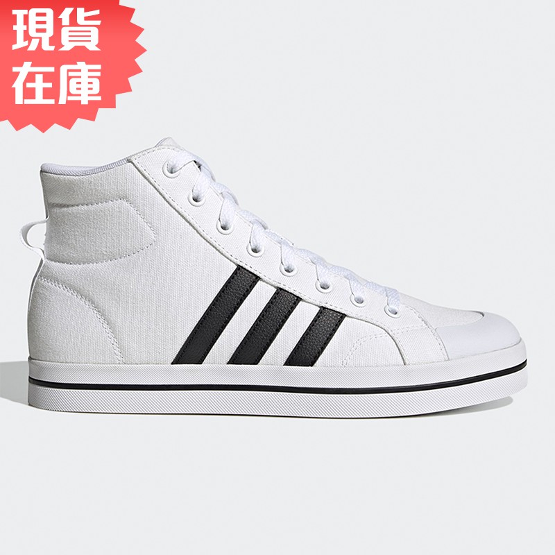 Adidas Bravada Mid 男 休閒鞋 高筒 帆布 白 FX9063