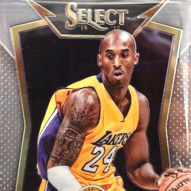 實卡超美 Kobe Bryant 永遠的老大 籃球卡 金屬卡 球員卡 nba 黑曼巴 湖人隊 select