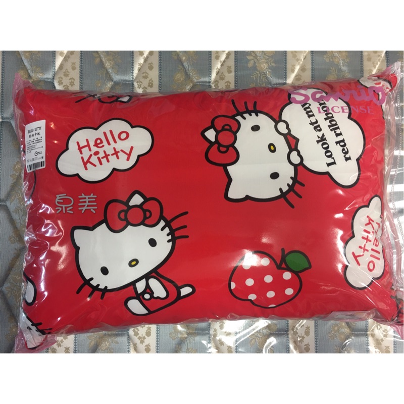 HELLO KITTY 中枕/童枕/小枕/午安枕/枕頭/正版授權/台灣製造