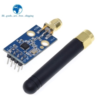 Cc1101 無線模組,帶 SMA 天線無線收發器模組,適用於 Arduino 433MHZ