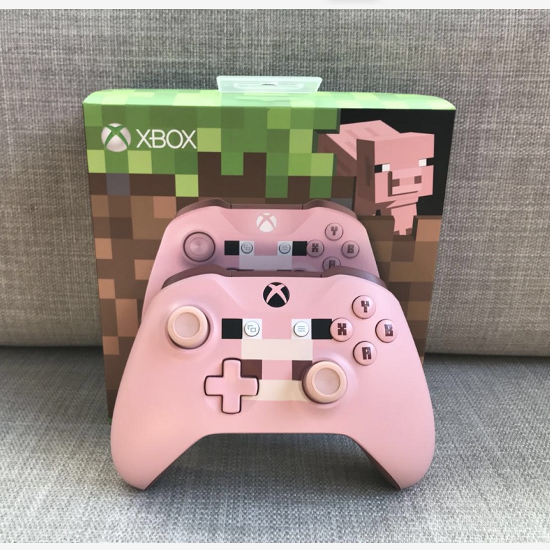 綠色我的世界粉色Xbox one手柄 s版pc電腦手柄限定版精英