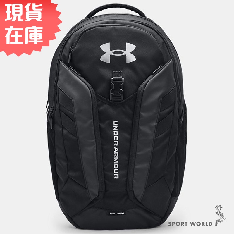 Under Armour UA 後背包 雙肩包 15英吋筆電 防潑水 黑 1367060-001