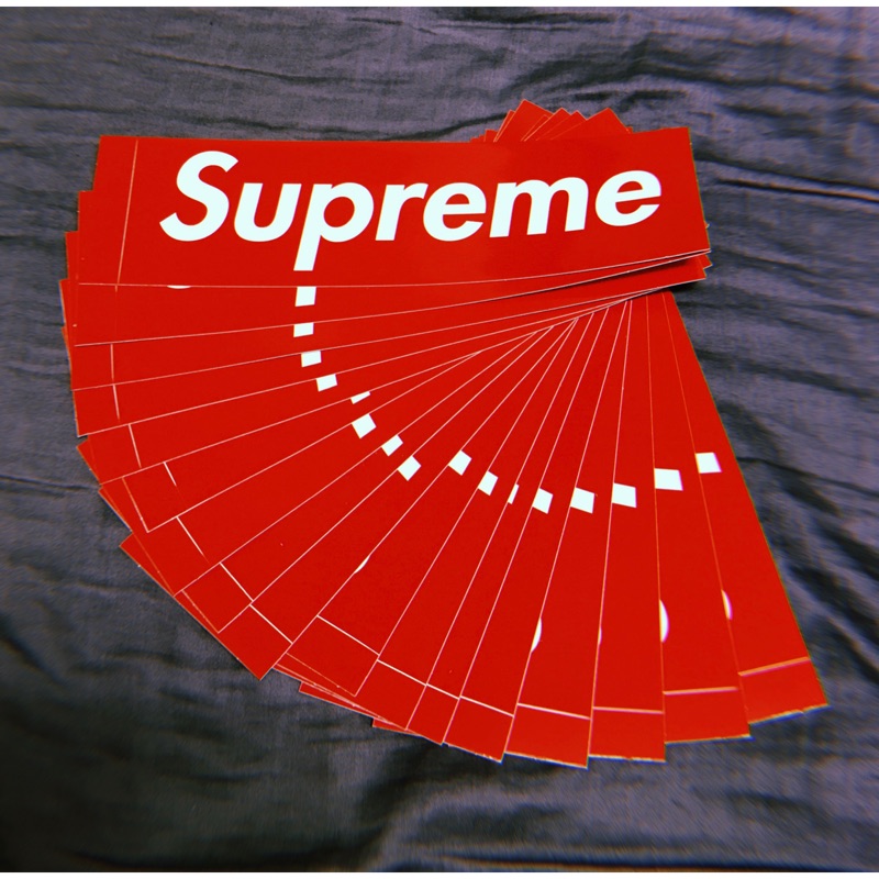 Supreme Sticker box logo palace 貼紙 街頭 送禮 單賣 製作 禮物 佈置