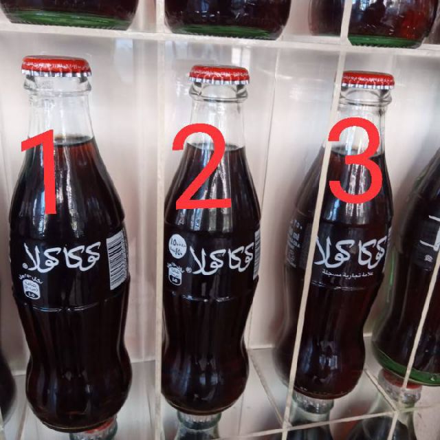 YUMO家 中東 阿拉伯文字玻璃瓶 全新 可口可樂