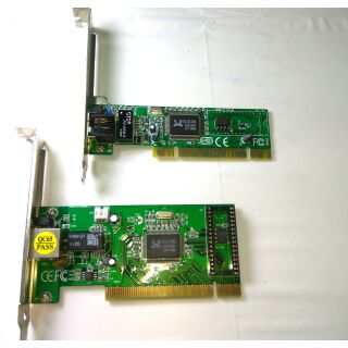 RTL8139D 10/100Mbps RJ45埠PCI有線網路卡