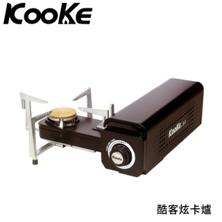 【Kooke 酷客 炫卡爐 升級版《黑》(2.8KW)】S-1/炊具/爐具/瓦斯爐/戶外/露營/烤肉架/悠遊山水