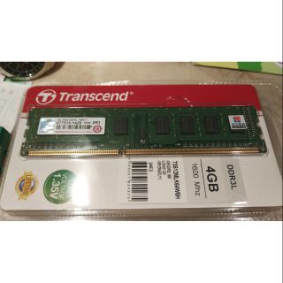 創見 DDR3 1600 4GB 低電壓版 桌上型電腦 記憶體 單面顆粒 終身保固