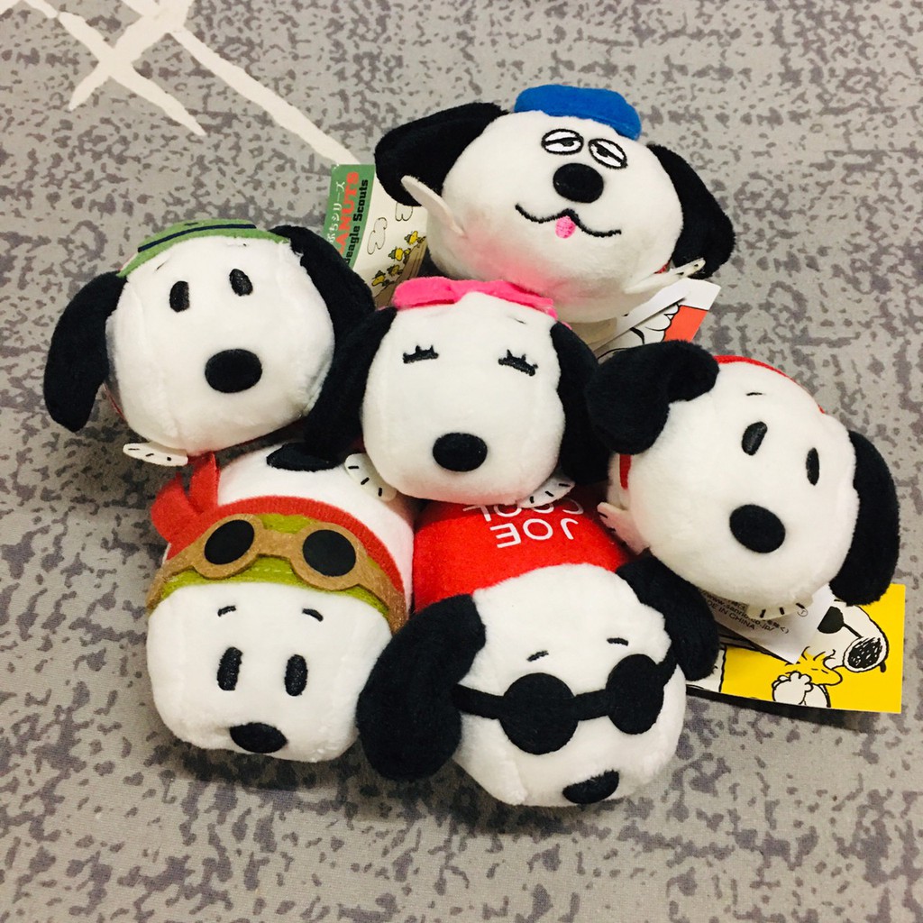 現貨多款式日本帶回snoopy 史努比疊疊樂娃娃玩偶olaf Belle 飛行員露營joe 蝦皮購物