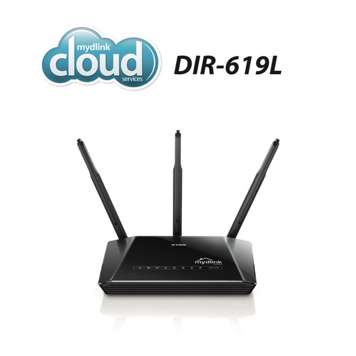 D-Link有訊 DIR-619L 300Mbps 無線頻寬路由器