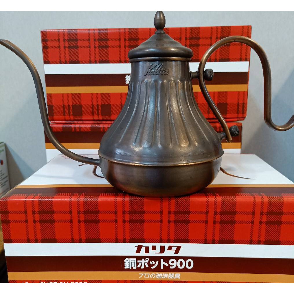 日本原裝 Kalita 900 銅壺 KA900 細口壺 宮廷壺 手沖壺 職人用 手沖咖啡專用