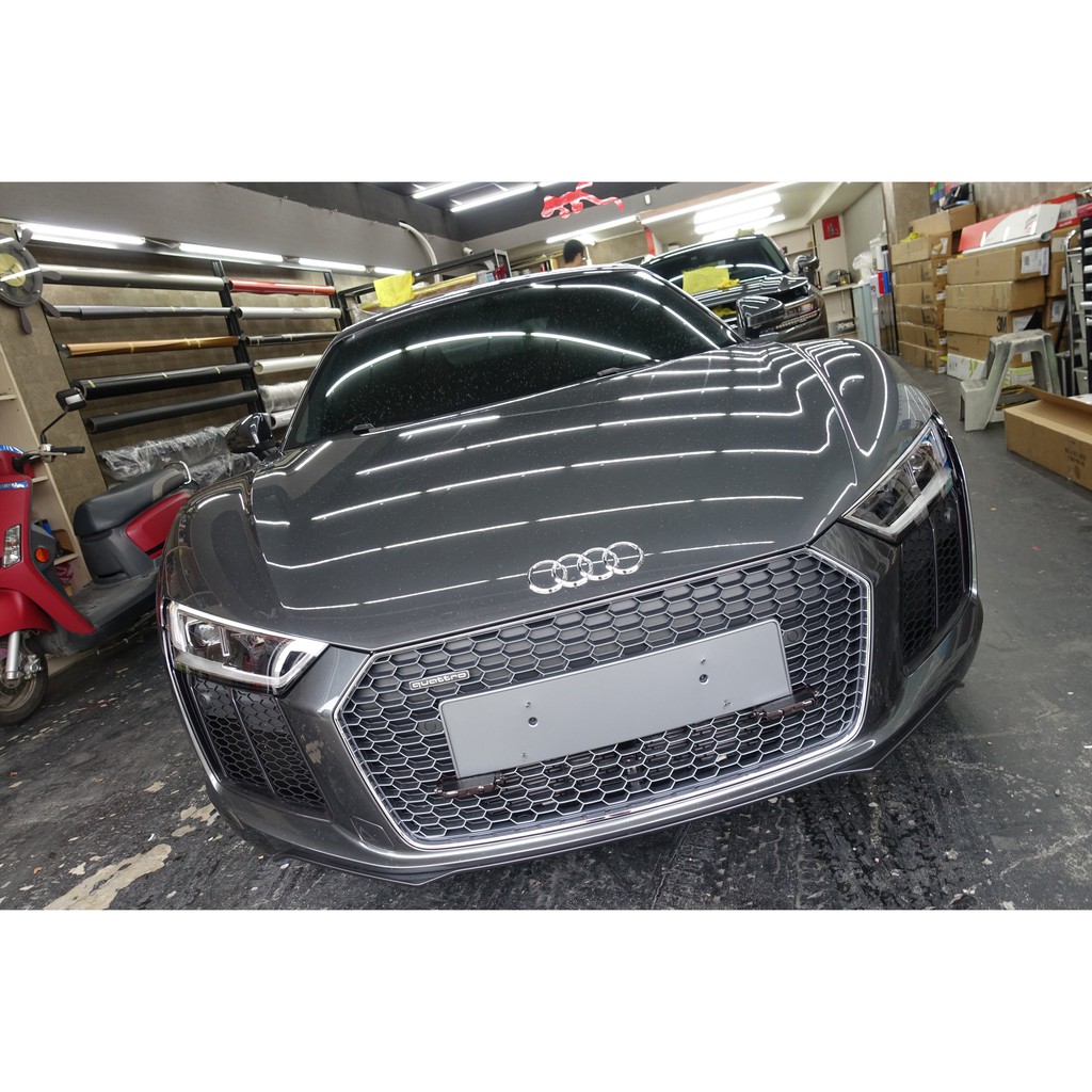 Audi R8 全車犀牛皮 迎風面犀牛皮 3M4.0烤漆保護膜  SUNTEK 汽車犀牛皮 車漆保護膜 A4 A5 A6