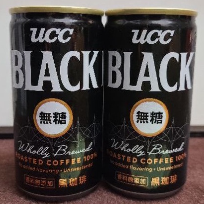 日本製 UCC 無糖黑咖啡 185g