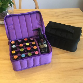特價 多特瑞doTERRA 5ml 10ml 15ml 精油 攜帶包 可攜帶椰子油 收納包16格+1 精油瓶防震布包