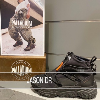 JASON DR (免運) PALLADIUM OFF GRID HI ZIP WP+輪胎潮鞋 黑 77169-010