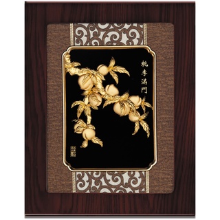 金箔畫禮品│桃李滿門│教育界禮物、謝師禮品特別推薦 │中雲採│送禮餽贈最佳選擇│專業工藝禮品製造供應商│鹿港窯禮品館