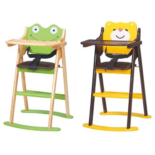 卡通造型兒童用餐椅/寶寶餐椅/兒童餐椅/高腳餐椅/木製餐椅/卡通造型木頭餐椅/可收合,餐廳小吃店適用