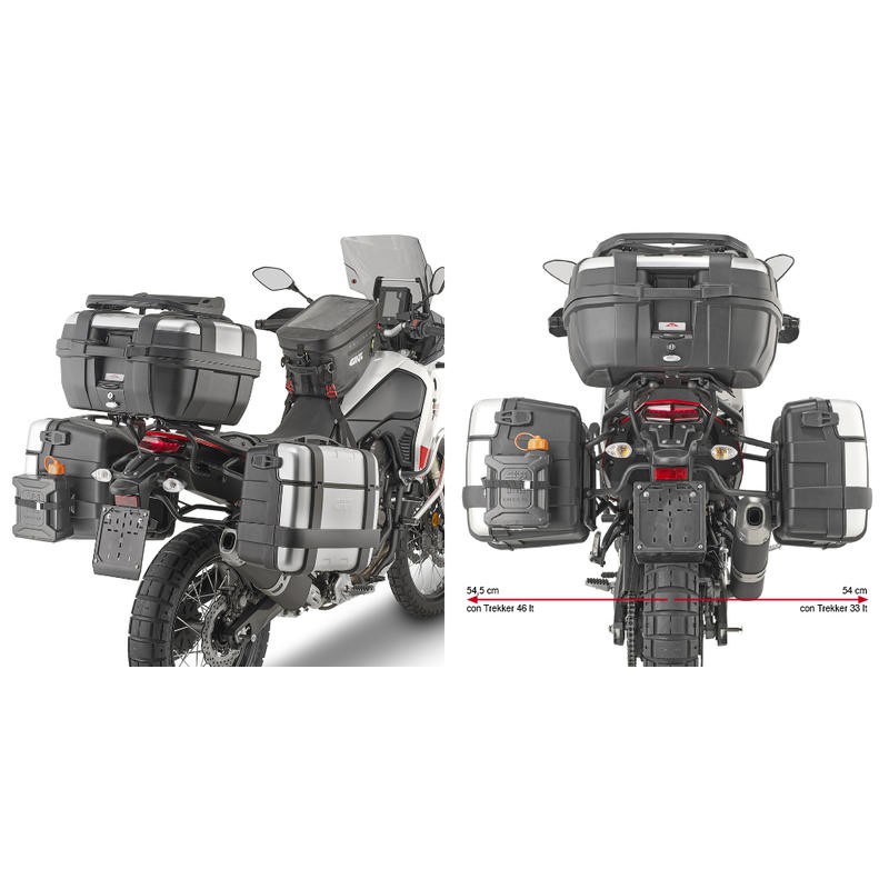 Y.S GIVI PLO2145MK YAMAHA Tenere 700 側箱架/鐵架/貨架/車架