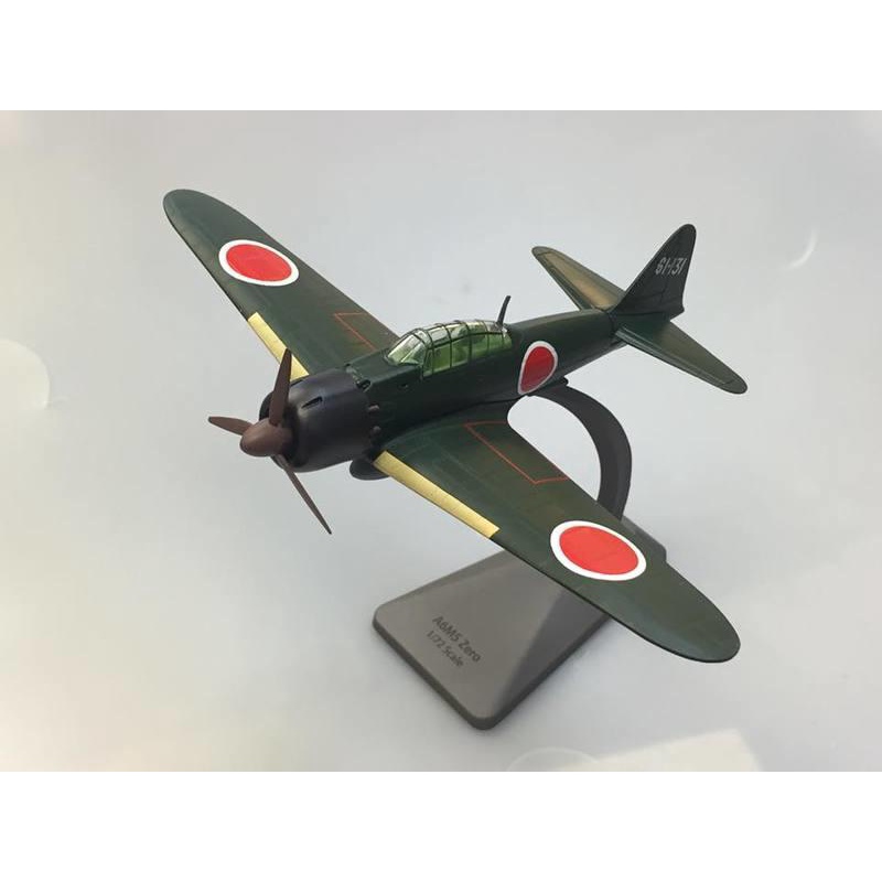 《模王》日本 零戰 五二型 52型 Zero Type52 合金 飛機完成品 AF1