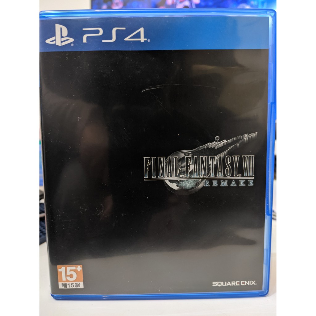 郵寄免運 二手遊戲 PS4 最終幻想 FF7 重製版 太空戰士7 VII Remake Final Fantasy VI