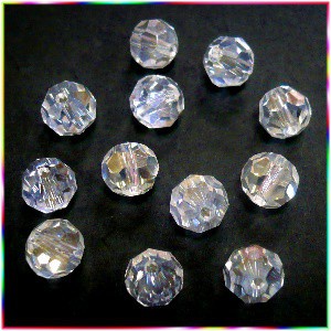 PB469水晶玻璃地球珠(每包12顆/6mm)●DIY流行飾品★材料館★&gt;DIY串珠材料2&gt;水晶玻璃地球珠●