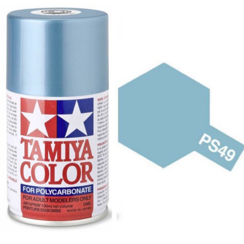 TAMIYA 田宮 噴漆 PS49 PS-49 SKY BLUE ANODIZED ALUMINUM 電鍍藍 金屬藍