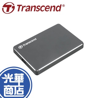 Transcend創見 StoreJet 25C3N 2.5吋 行動硬碟 1TB 2TB TS1TSJ25C3N 鋁合金