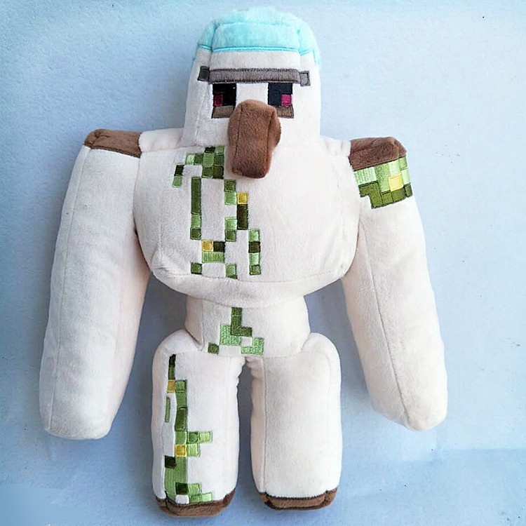36 厘米 Minecraft 鐵傀儡毛絨玩具填充毛絨玩具娃娃兒童聖誕禮物