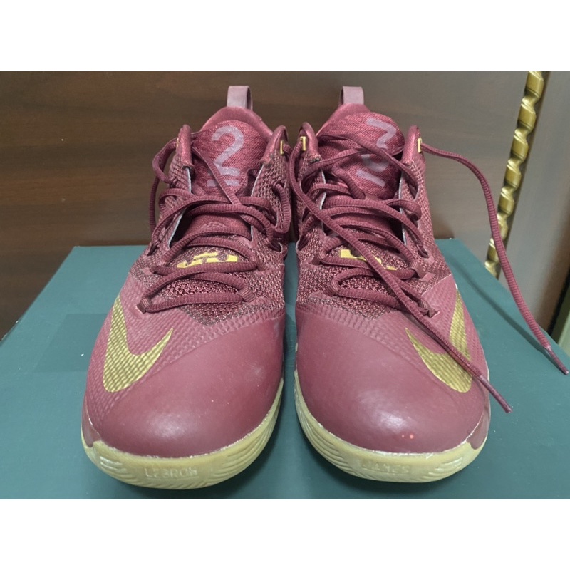 LBJ Ambassador 9 Nike 詹姆斯使節9  US10 酒紅色