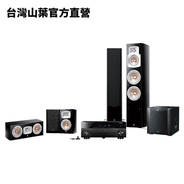 Yamaha RX-A880+EF系列 黑色 舒曼家庭劇院組合 (含基本安裝)