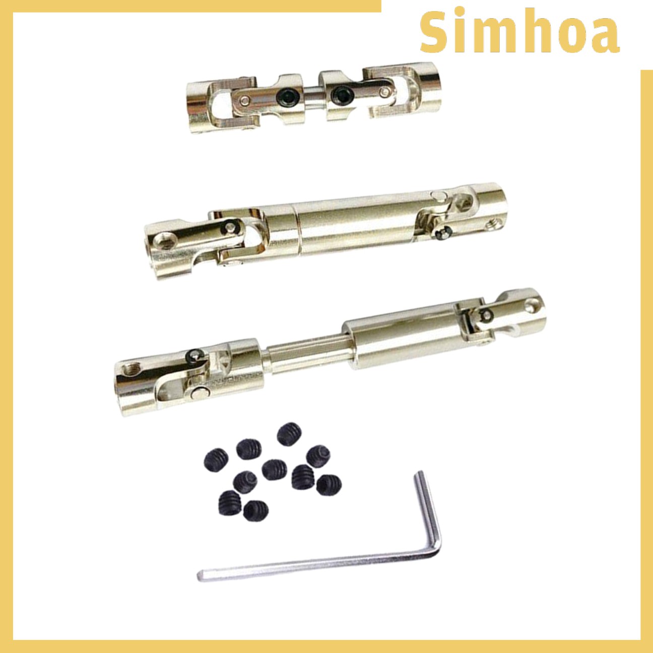 Simhoa 莽牛1 12mn86越野攀爬遙控車金屬傳動軸diy升級改裝配件mn86金屬傳動軸 2長1短 R554 蝦皮購物