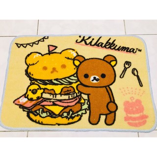 現貨🔥懶懶熊 拉拉熊 Rilakkuma 地墊 車用坐墊 沙發坐墊 浴室踏墊 防滑墊 臥室地墊