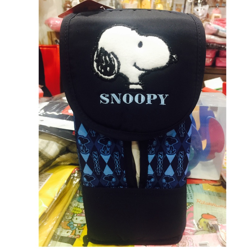 牛牛ㄉ媽*台灣製造正版SNOOPY 史努比 掛式 吊式面紙盒套 面紙套 吸頂面紙盒 吊掛式民宿套房嬰兒房夾娃娃機專用