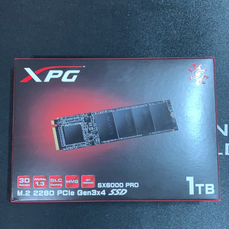 威剛 XPG sx6000 pro 1TB m.2 2280 PCIe SSD