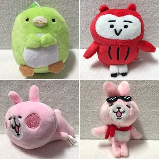 《娃娃、玩偶、吊飾、掛飾》角落生物、企鵝、卡娜赫拉、Komimizuk、貓頭鷹、兔兔、墨鏡