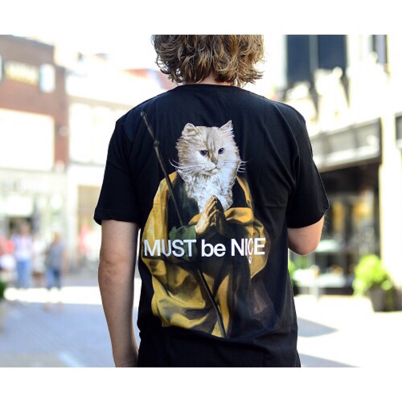 Ripndip 賤猫 中指貓  佛手 貓僧 武士 短袖 MUST be NICE T恤 情侶