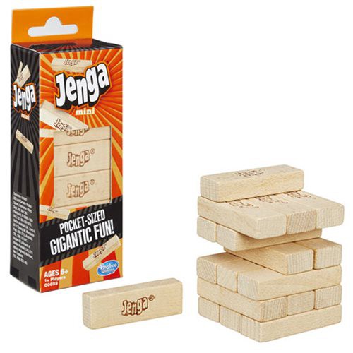 Hasbro 桌遊 - Classic JENGA 層層疊-經典層層疊 迷你版 疊疊樂