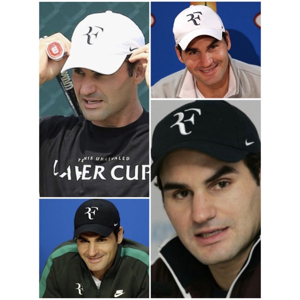 全球斷貨与絕版, Nike ROGER FEDERER RF 經典費德勒網球帽(軟頂), 賣一頂少一頂👍😎