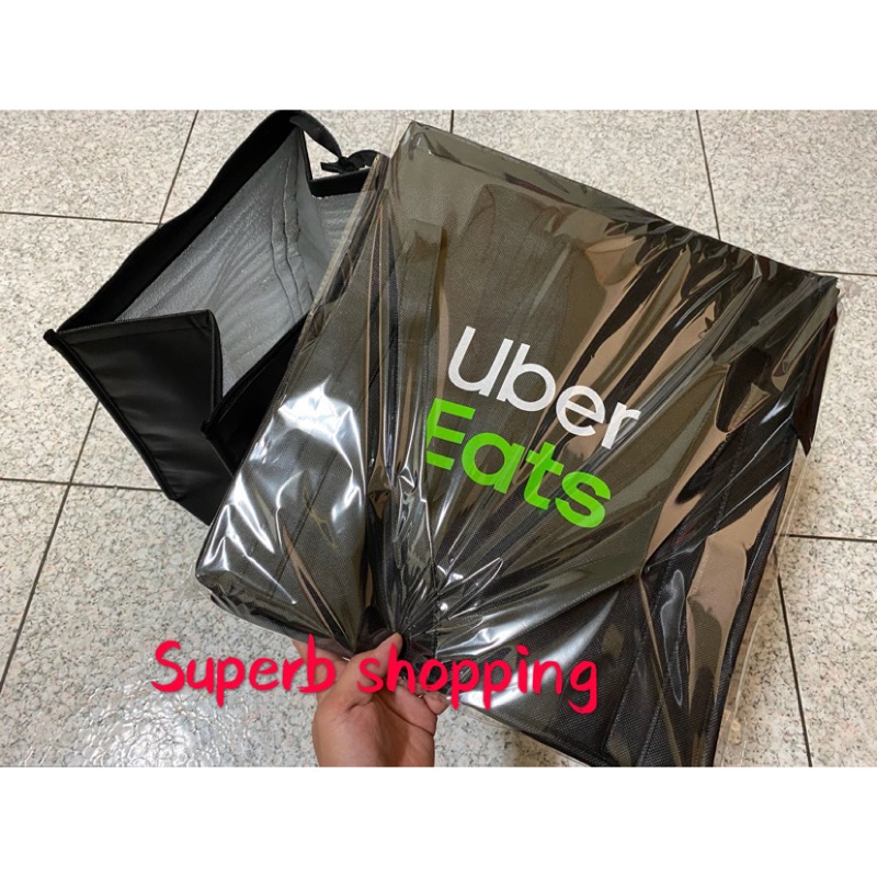 [當天寄出］官方 正版提袋 ubereats 手提袋 外送 保溫袋 外送袋 提袋 Uber Eats 外送 全新 方便